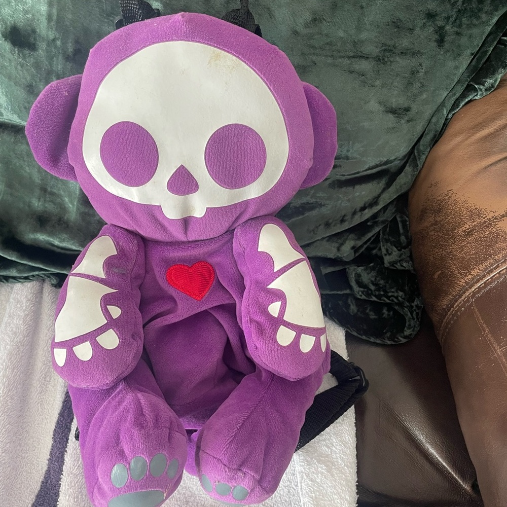 Skelanimals Plush Backpack